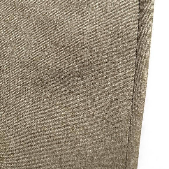 Vintage Levis Pants Mens 36x33 Brown Dress Action Slacks Disco Creased Talon 70s - Picture 9 of 11